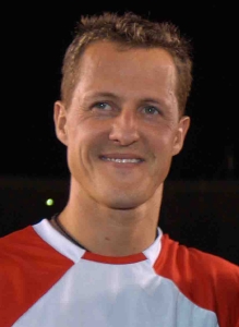 Michael Schumacher in 2005 (Attribution: Aécio Neves)