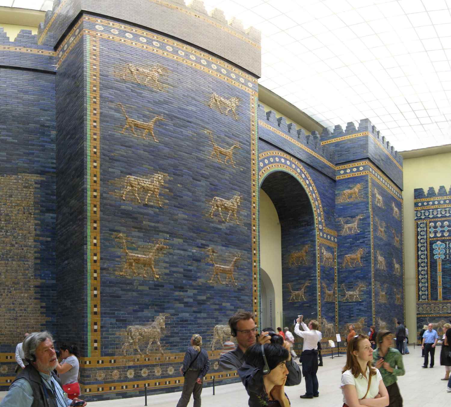 Ishtar gate in the pergamonmuseum
